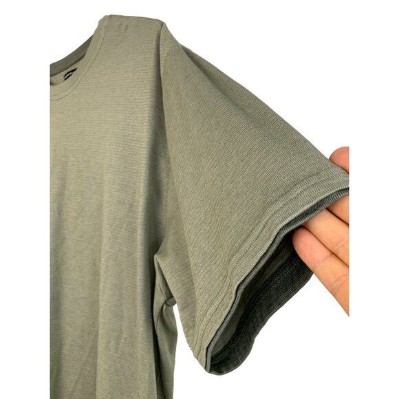 Van Heusen Mens Microtouch Crew Neck T-Shirt XXL Green GUC 7853 - Picture 5 of 7